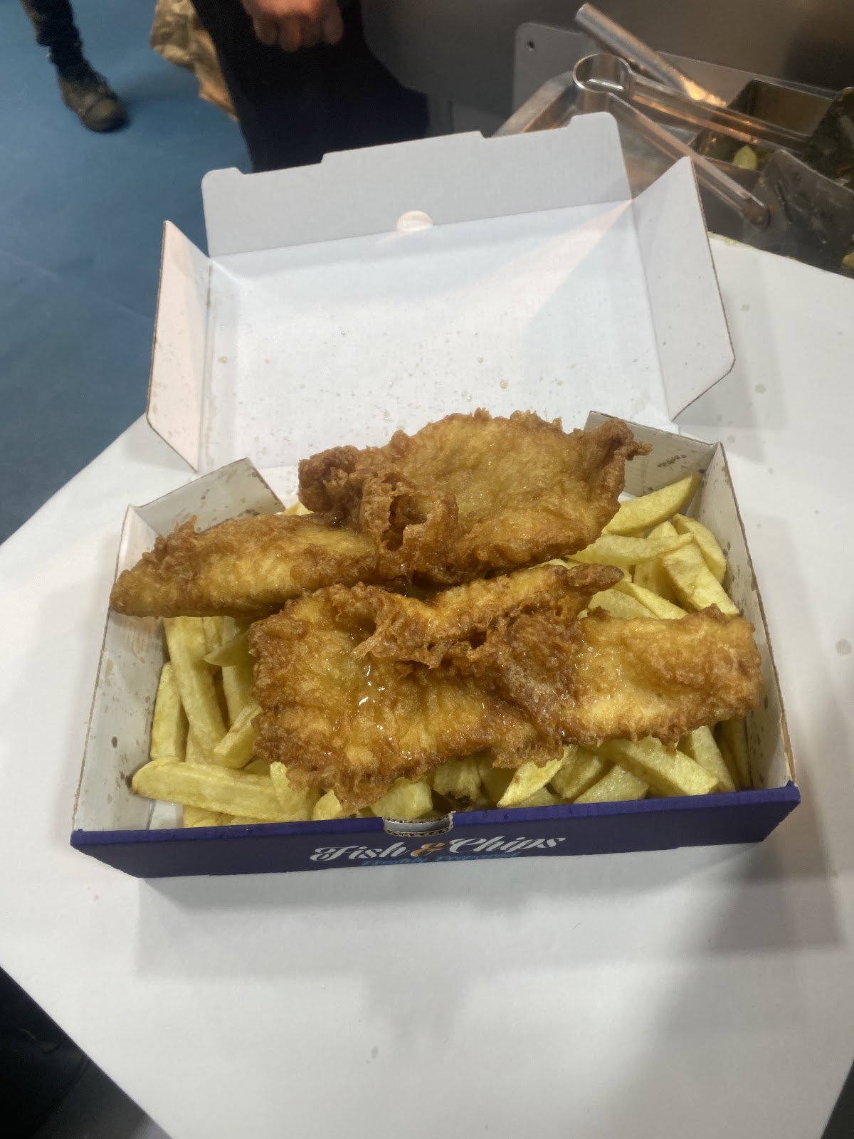 Royal Fish & Chips food